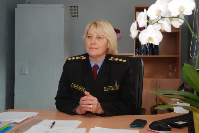 Pašvaldības policijas vadītāja Ailona Dārzniece